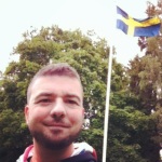Selfie with Swedish Flag