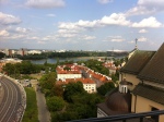 Warsaw from the top