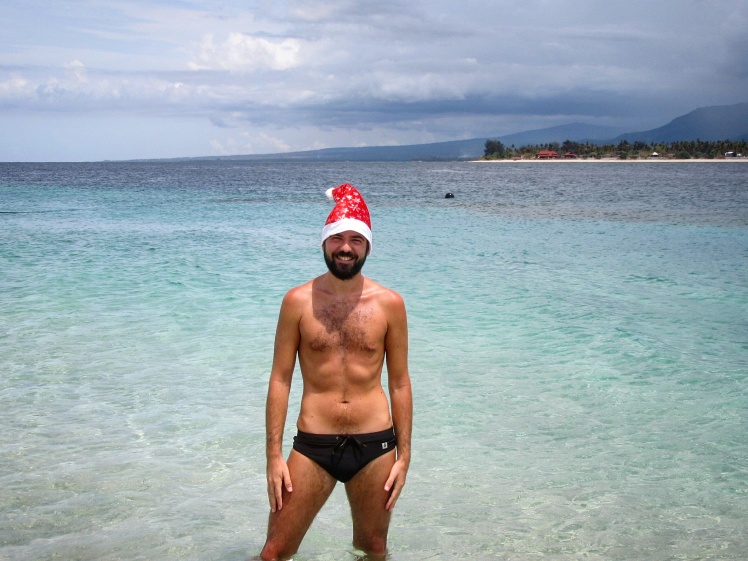 Christmas on the beach for Gios